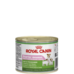 Royal Canin Starter Mousse-Полнорационный влажный корм для сук в конце беременности и в период лактации, а также для щенков от момента отъема до 2 месяцев.